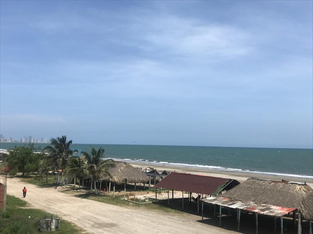 Makena La Boquilla Beach Hostel Cartagena Ngoại thất bức ảnh
