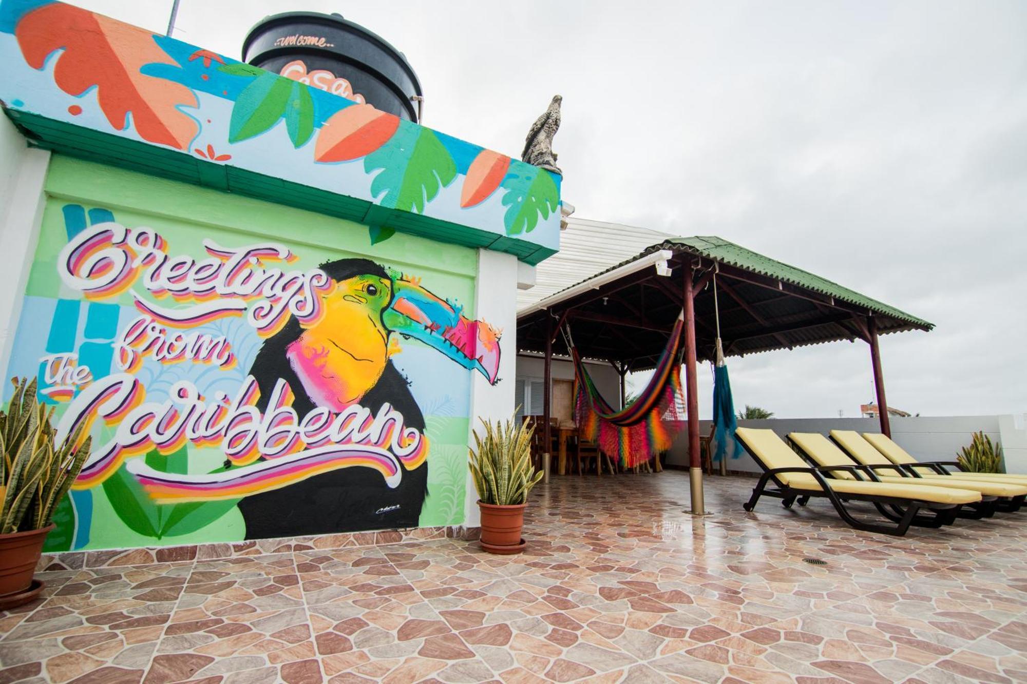 Makena La Boquilla Beach Hostel Cartagena Ngoại thất bức ảnh